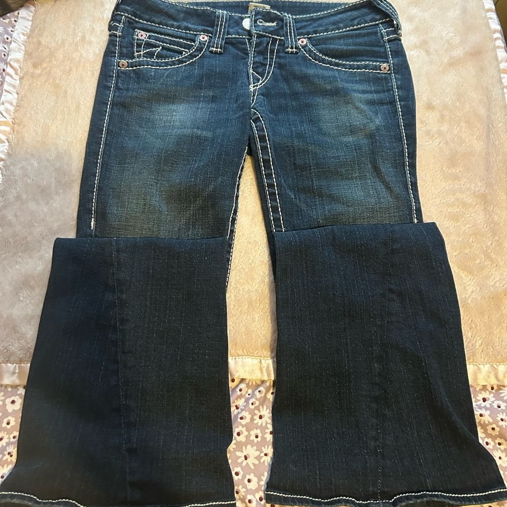 True Religion Vintage Dark Indigo Bootcut  Jeans